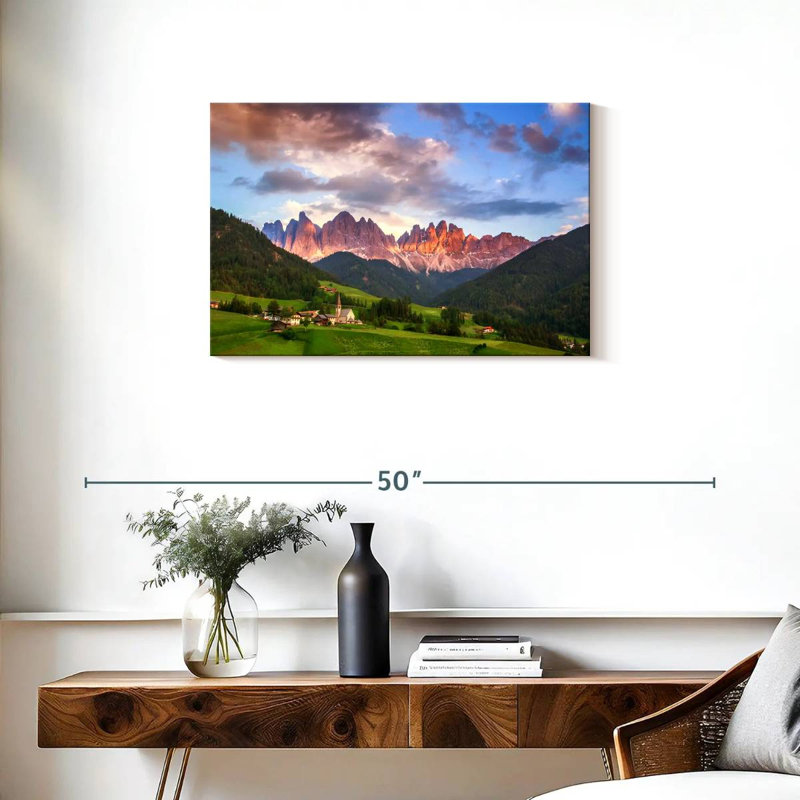 Paysage de montagne Alvord St. Magdalena, H 20 po x l 30 po