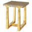 Caesar Solid Wood End Table