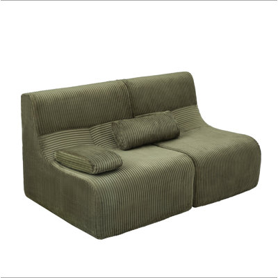Canapé modulaire moderne 63,7 po