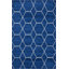 Tapis bleu marine à motif géométrique Debrodie-1351287653