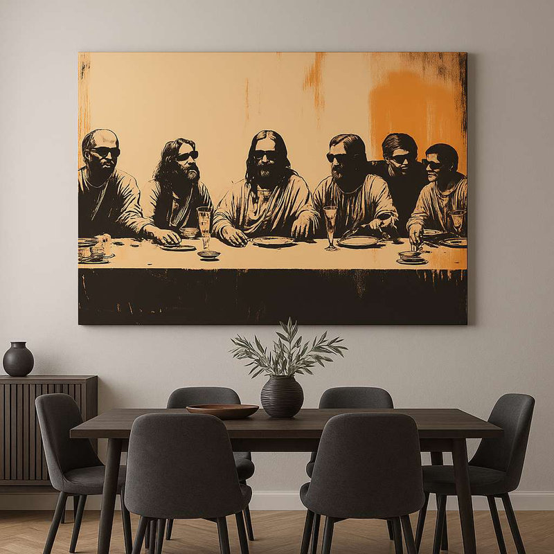 Stunning Decorative Canvas Painting, 27.6 x 39.4 inches | 100% Canvas with 100% Wooden Frame (0.8 x 1.2 inches Thick) | Perfect for Living Room, Bedroom, or Office Decor – Eye-Catching Artwork for Any Space