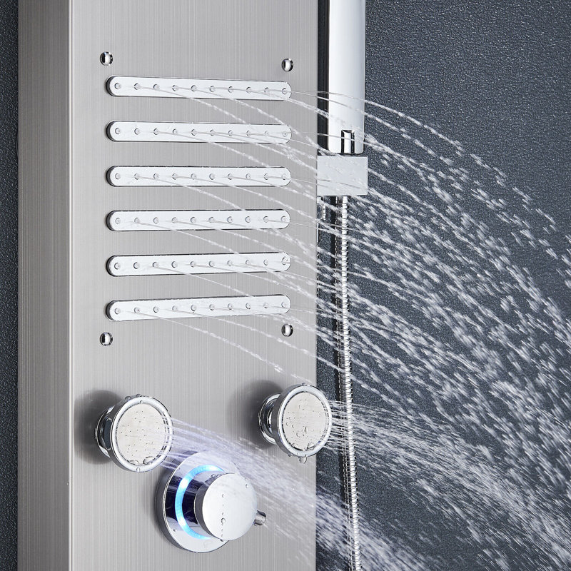 43.7'' Shower Panel with Fixed Shower Head