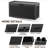 41.95"W 60 Gallon Waterproof Resin Lockable Deck Box(Black)-122684357