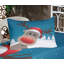 Drap-housse et coussin décoratif Ambesonne Christmas, rouge brun marine-106791267