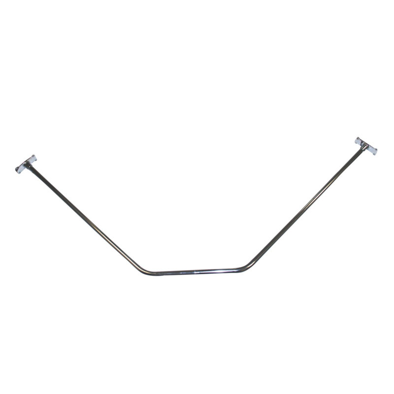 30'' Curved Shower Curtain Rod, Polished Chrome