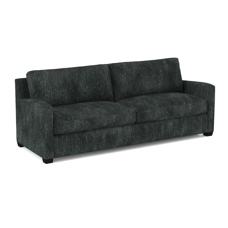 Leather Sofa, 61597-78, Black