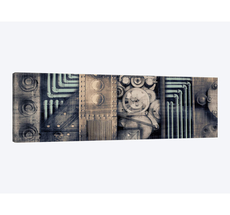 «Industrial Force», reproduction d'impression sur toile, H 16 po x l 48 po x P 1,5 po