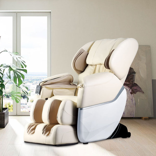 Prospera Upholstered Heated Massage Chair & Reviews