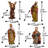 Nativity Set Christmas Indoor 11 Piece 15 inch Scene Statue Figurines Jesus Manger Crib Ornament Church Xmas Gift Home Catholic Religious Decoration Gift