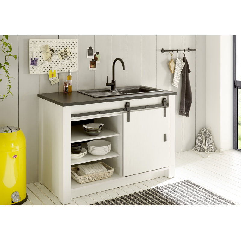 93cm Kitchen Pantry, White