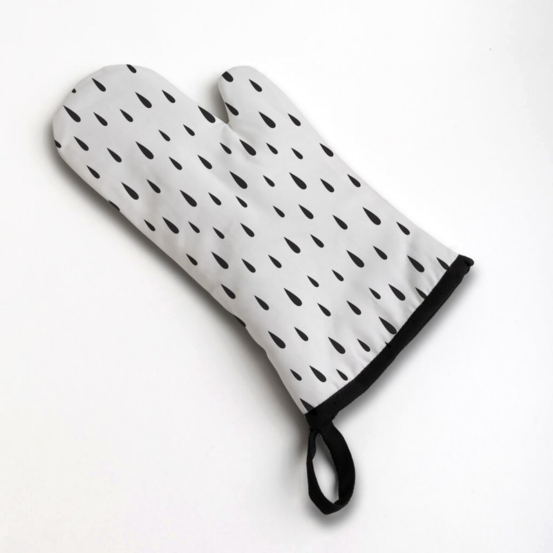 Bee Charm Glow Oven Mitt Cotton Twill