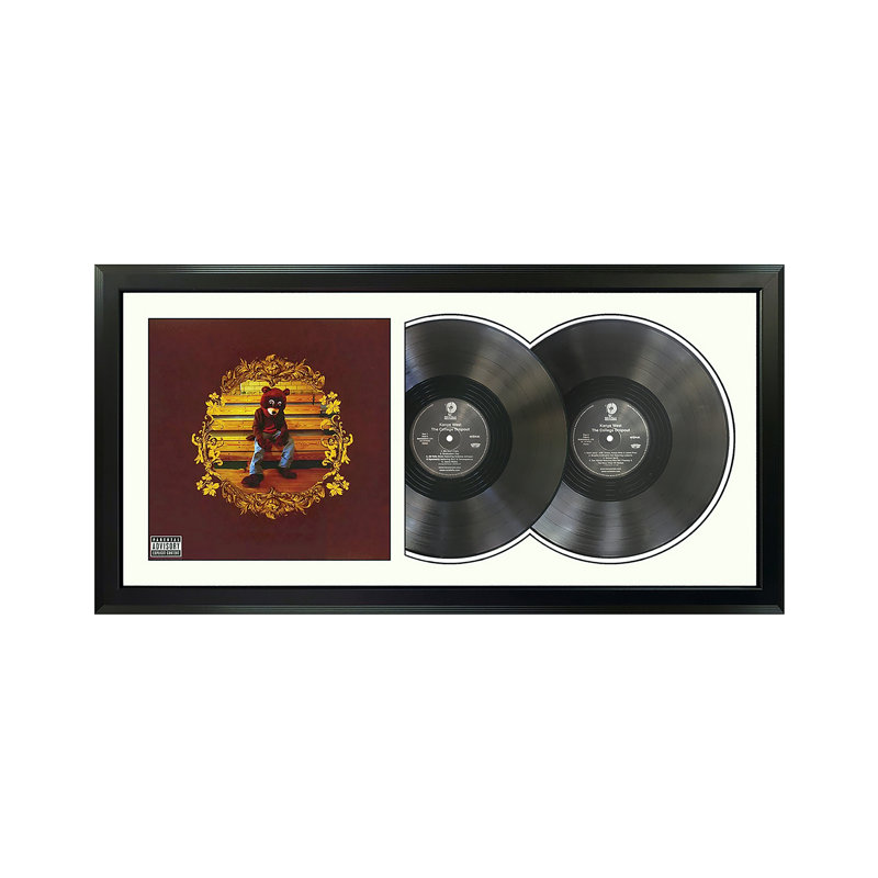 Double disque avec passe-partout blanc Kanye West, Blanc