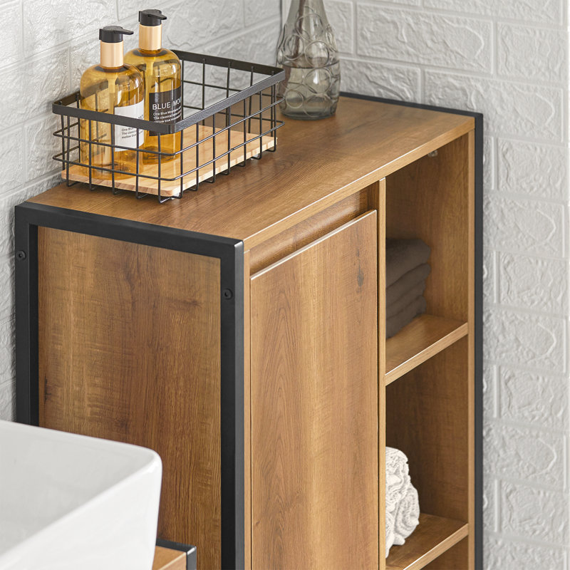 Leshauna Floor Mounted Linen Cabinet