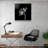 Stunning Decorative Tempered Glass Painting, 19.7 x 19.7 Inches | 100% Tempered Glass, Thickness: 0.16 Inches | UV Printing for Vibrant Colors | Perfect for Home Décor, Living Room or Office Wall Art