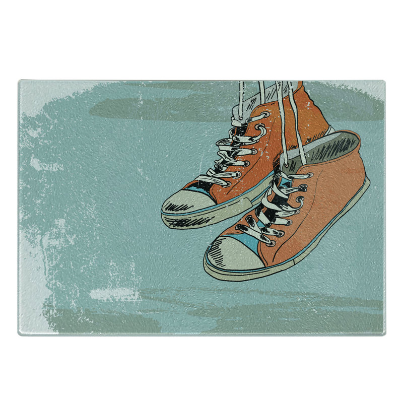 Planche à découper en verre trempé Ambesonne