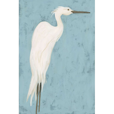 " Heron Fresco I " by June Erica Vess Painting Print