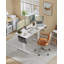 Ashala Adjustable Metal Base Standing Desk with Power Outlet-2004772030-2004772029