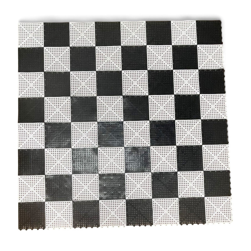 Commercial Grade Rollup Chessboard with 8 Inch Squares