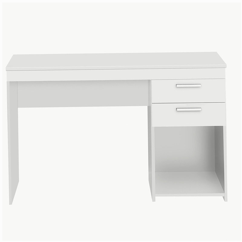 Poste de travail avec rangement Techni Mobile, Blanc