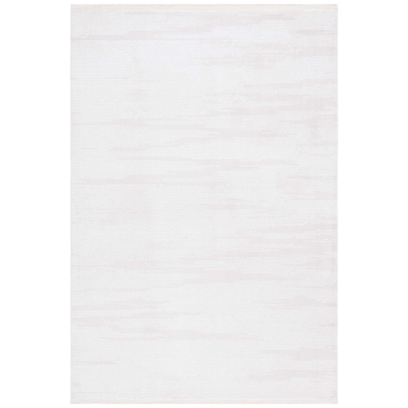 Tapis abstrait en polypropylène tissé à la machine Ebben, Rectangle 8 pi x 10 pi