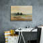 «Mute Yellow Sky» par Silvia Vassileva, art mural sur toile