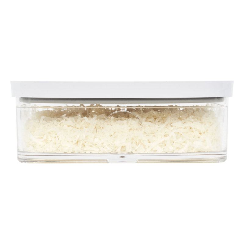 ZWILLING Fresh & Save Cube Box, Plastic, Airtight Dry Food Storage Container, 2-Piece Large Cube Set, 1.7-qt