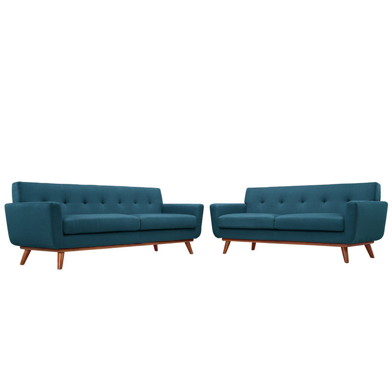 Engage 5-piece Sectional Sofa, Azure
