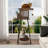 Cat Tree Cat Tower With Scratching Board, Large Perch, Hammock And Removable Pads