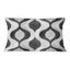 Grey Modern Trellis I - Modern Lumbar Pillow