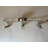 3 Light Track Light In Satin Nickel Finish And Chrome Heads