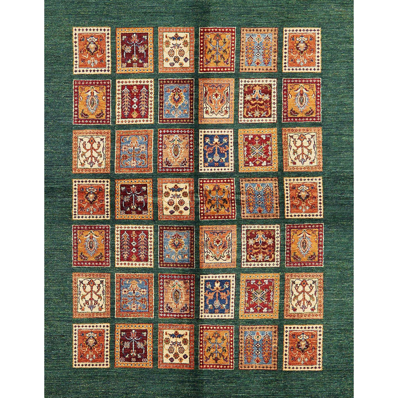 Tapis abstrait moderne 697, Rectangle 6 pi x 9 pi