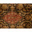 High-Quality Hand-Knotted Black And Red Area Rug