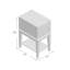 Table de bout avec rangement Arnulfo-246501498