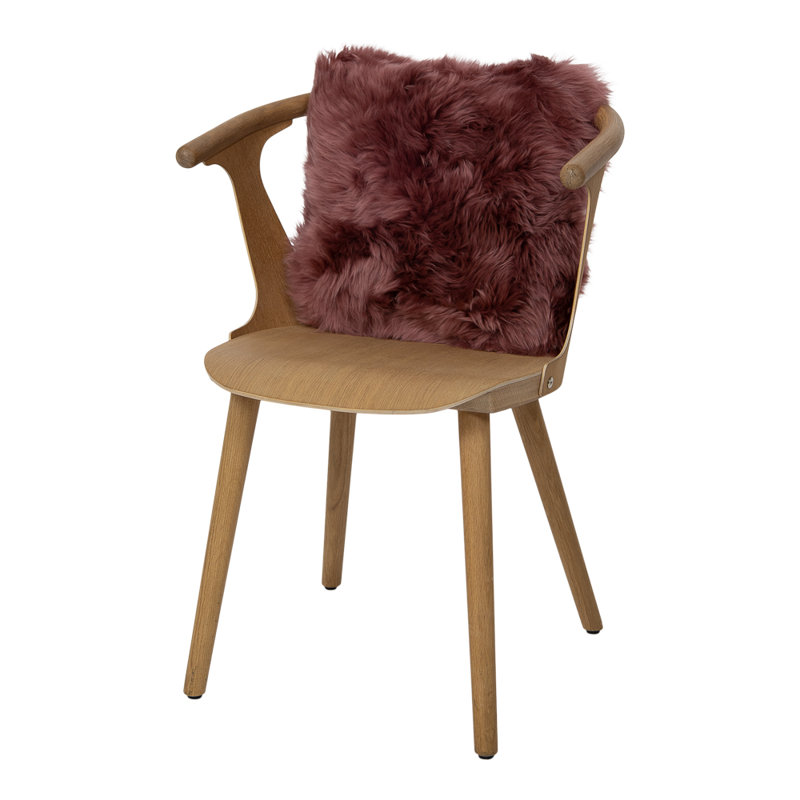 New Zealand Square Cushion, Old Rose