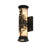 Rustic Lodge Flush Mounted Sconce