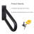 2 Pack Handrails For Outdoor Steps Wall Mounted Step Handrails Heavy-Duty U-Shape Indoor Outdoor Hand Railings For 1-3 Step Stair Handrails