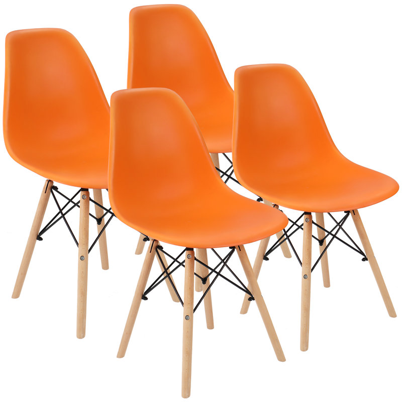Chaise d'appoint à oreilles Fenmore, Orange