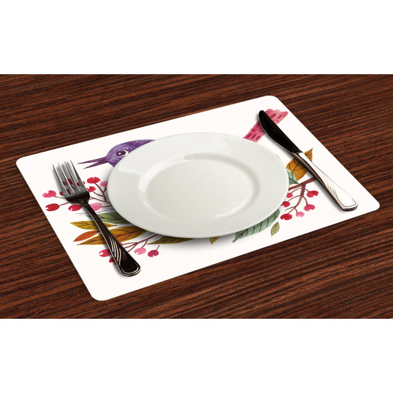 Polyester Animals/Nature Rectangle Placemat