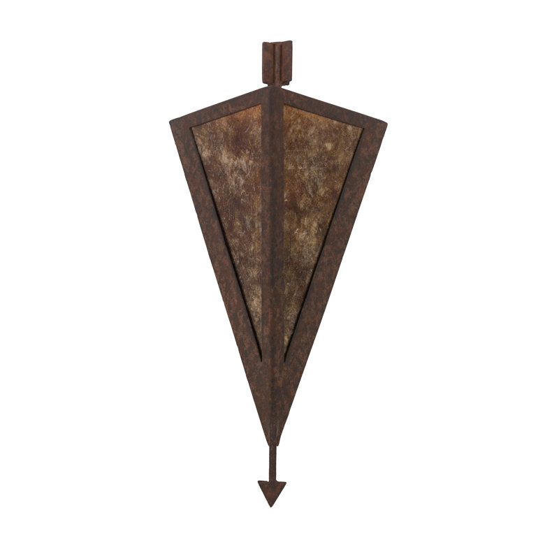Rustic Lodge 1 - Light Flush Mounted Sconce