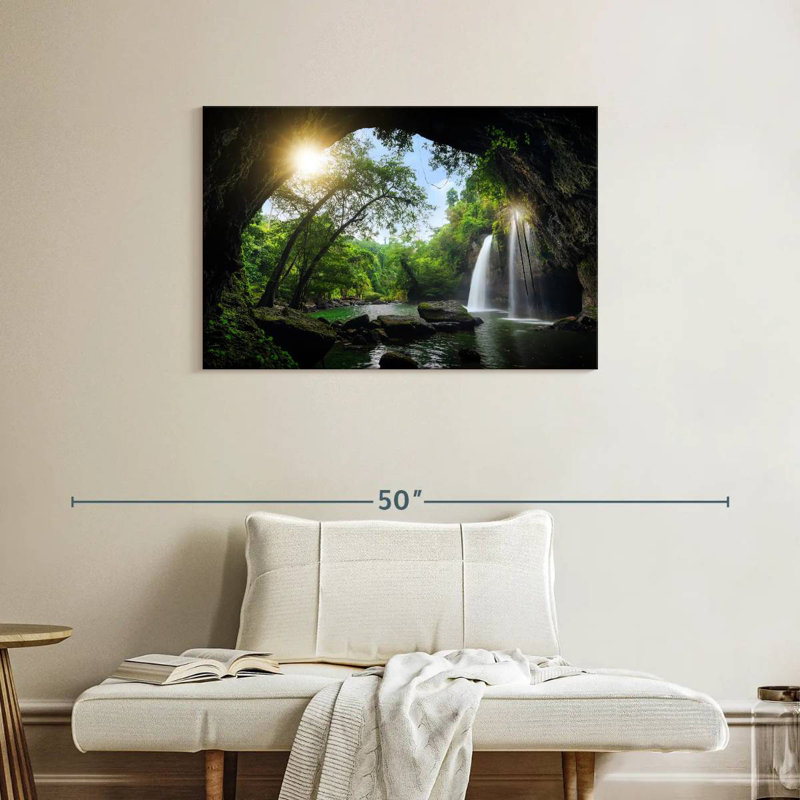 Alvord Haew Suwat Waterfall, 24" H x 36" W