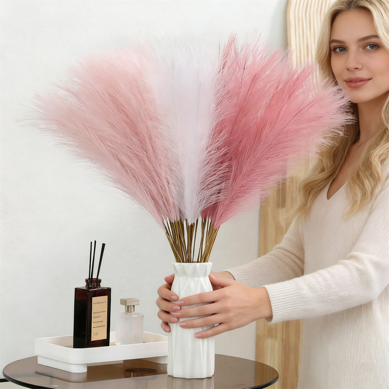 Ascencio artificiel - 30 tiges de 24 pouces et durable, parfait pour le mariage, la chambre de bébé et le centre de table