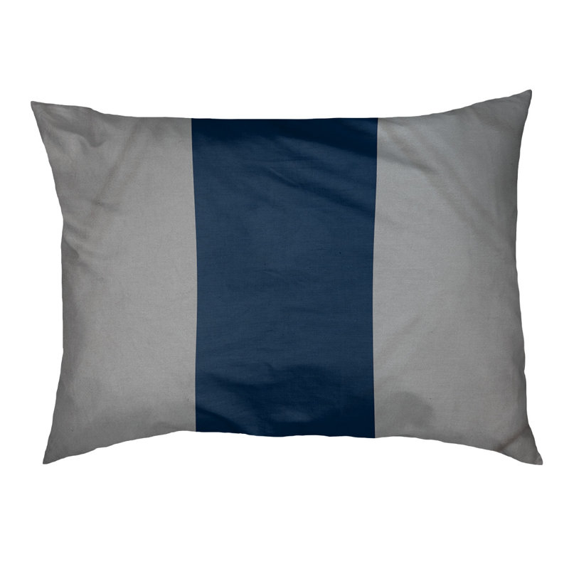 Coussin Atlanta, Grand (l 50 po x P 40 po x H 7 po), Grey/Blue