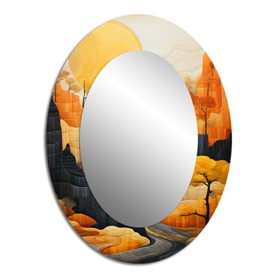 Miroir mural Bold Landscape Canyon Desert