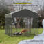  Metal Yard Kennel With Door For Dog-105344683