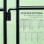 110 cm H x 348 cm W Steel Border Fencing with 4 Panel(s) Included