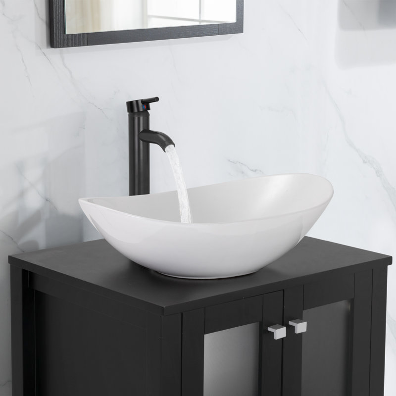 Lavabo vasque en céramique
