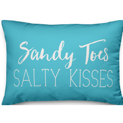  Coussin lombaire intérieur / extérieur Sandy Toes and Salty Kisses