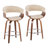 Archaimbaud Swivel Upholstered Counter Stool-88310225-90140874-88310227