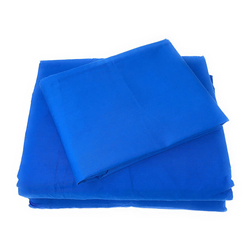 Tache 100% Cotton Fitted Sheet, Royal Blue, California King