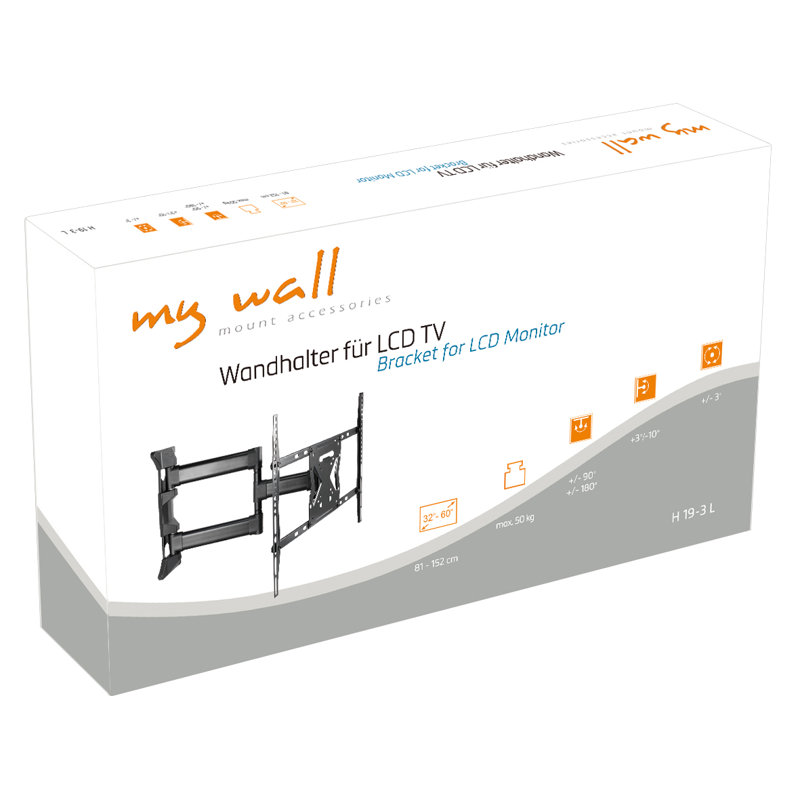 Symple Stuff Single Screen Wall Mount